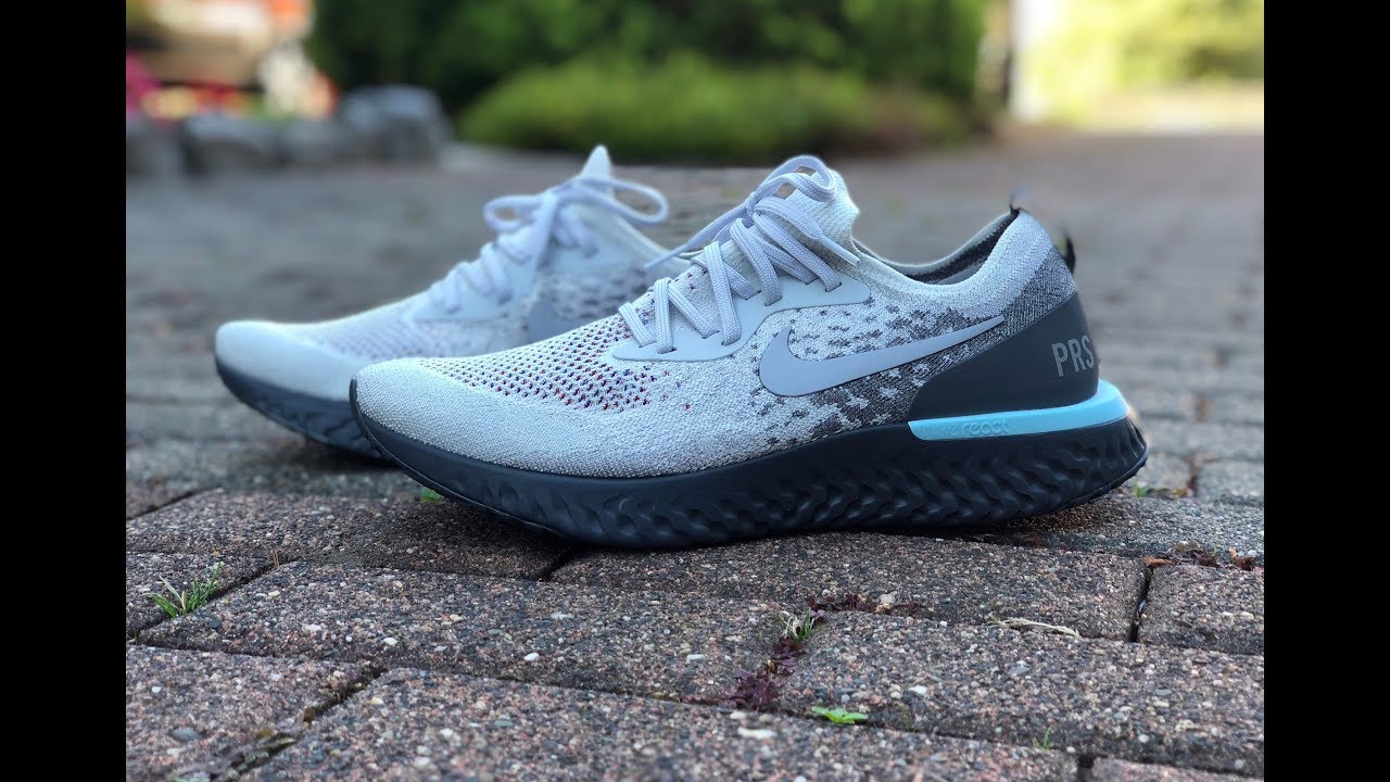 Nike Epic React Flyknit “Paris” ‘cream/wolf grey’ | UNBOXING & ON FEET | running shoes | 2018