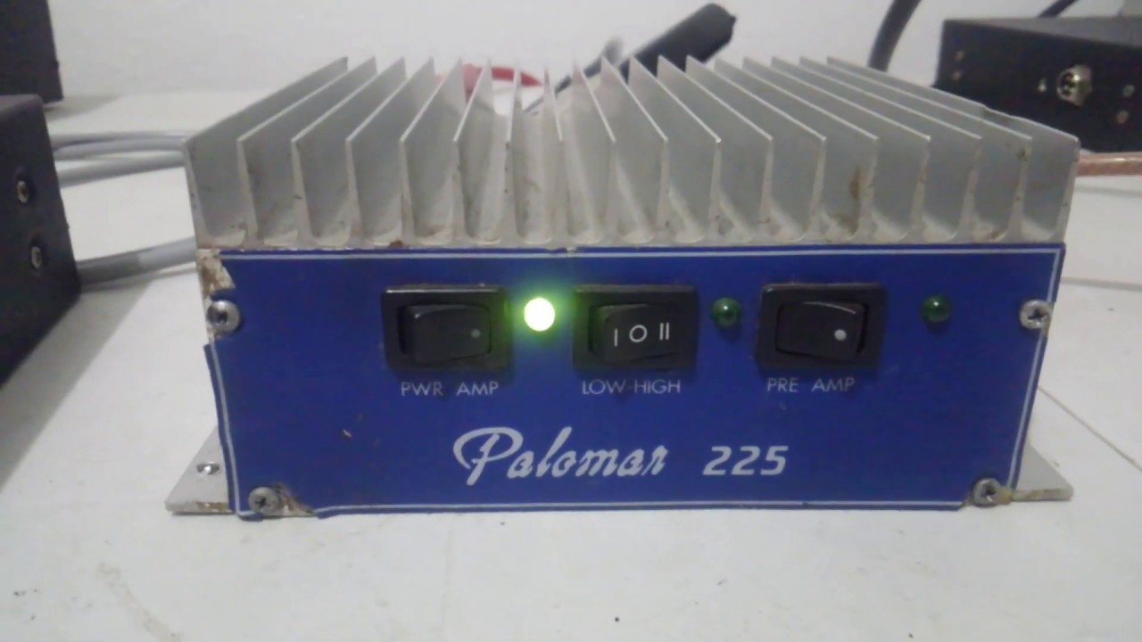 Blue Palomar 225 mobile Linear Amplifier, For Customer - YouTube