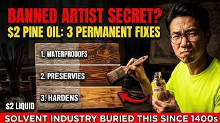$2 Pine Oil Does 3 Things PERMANENTLY — Renaissance Painters Used It in 1400s. Industry BURIED This