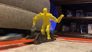Hot Wheels Trick Tracks - Cyborg Stunt Combo