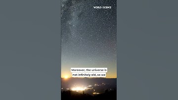 Why Is the Sky Dark at Night? #science #astronomy #earth