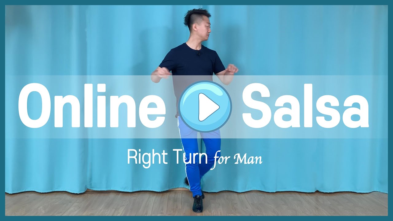 살사댄스 기초 동영상 05. 남자 라잇턴 디테일 설명 및 실습 배우기, 홍대 뉴살사 댄스 학원