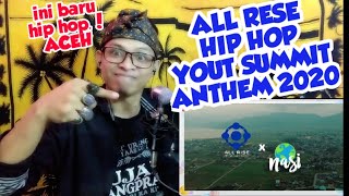ALL RISE HIPHOP YOUTH SUMMIT ANTHEM 2020 (REACTION) || ini bari hip hop ACEH