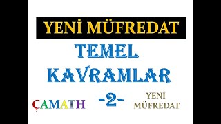 Temel Kavramlar -2 Yks 2023 Kpss Dgs Tyt