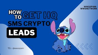 HOW TO MAKE HQ CRYPTO SMS LEADS VALID