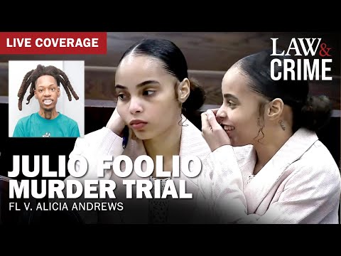 LIVE Julio Foolio Murder Trial FL V Alicia Andrews Day 8