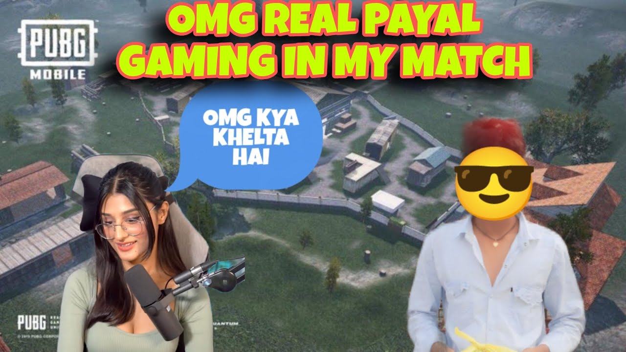 🥵 OMG PAYAL GAMING IN MY MATCH PUBG BGMI GAMEPLAY VIDEO #bgmi #gaming # ...