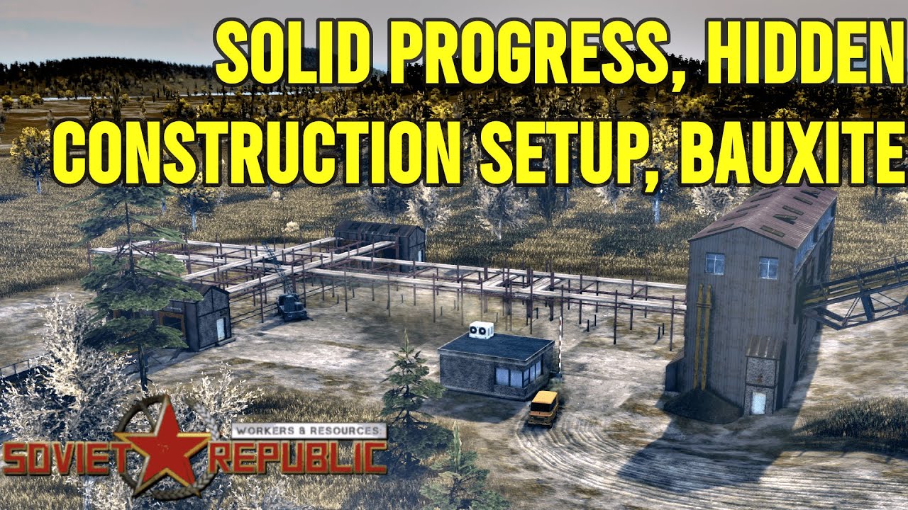 Setup Construction, Finally Workers and Resources S6E4 YouTube