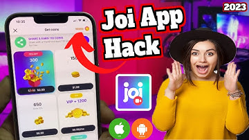Joi App Hack Coinss . Joi App Hack Unlimited Coins 2023 On (Ios & Android) 2023