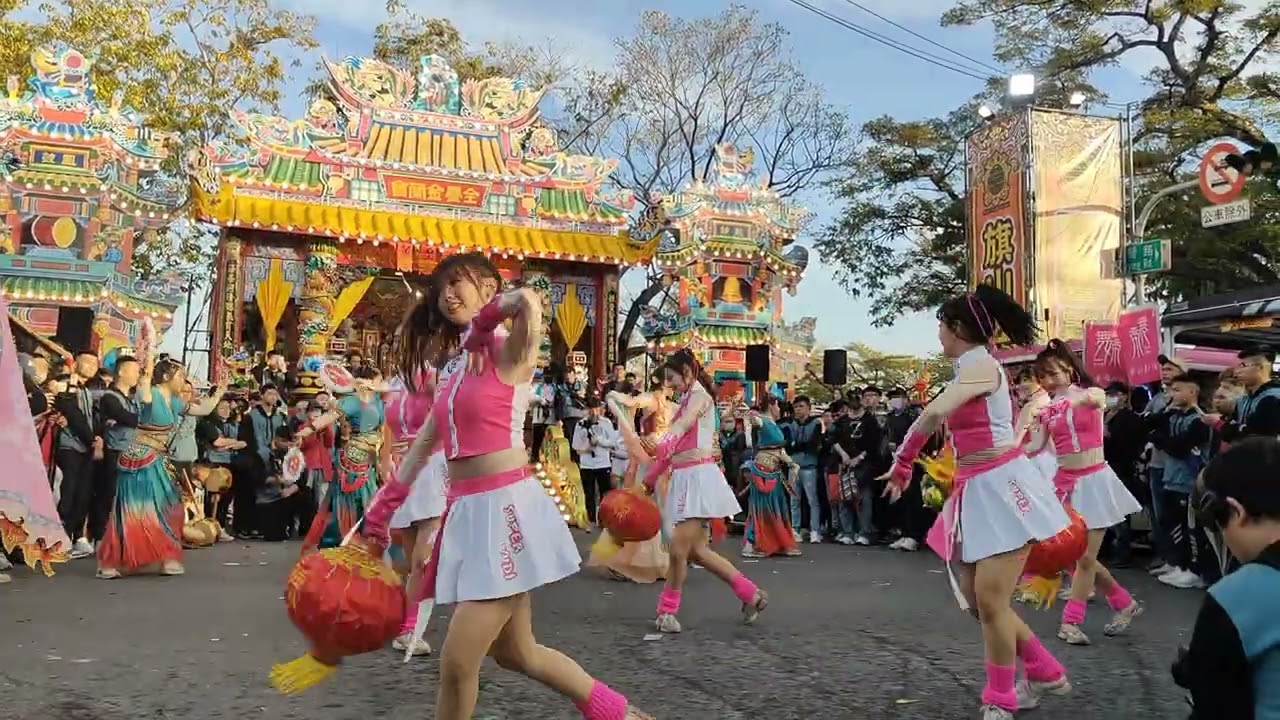 #左營太子宮慶成入火安座平安遶境大典 #舞媂創意舞蹈團 #全臺金蘭會 