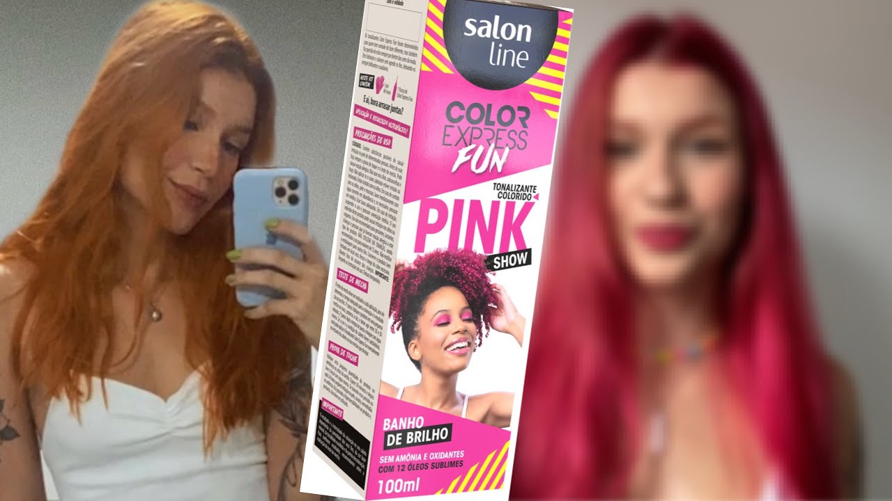 DO RUIVO AO ROSA em casa: Pinta o cabelo e fala (Salon Line)