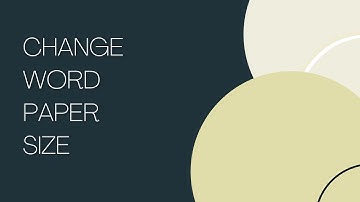 Change Paper Size - Change Word Paper Size Macbook