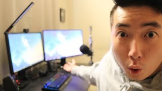 My Gaming Setup Tour Ultimate Dream Setup 2017 Rageelixirs Room Tour Must See