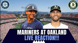 Mariners vs Oakland live play by play reaction