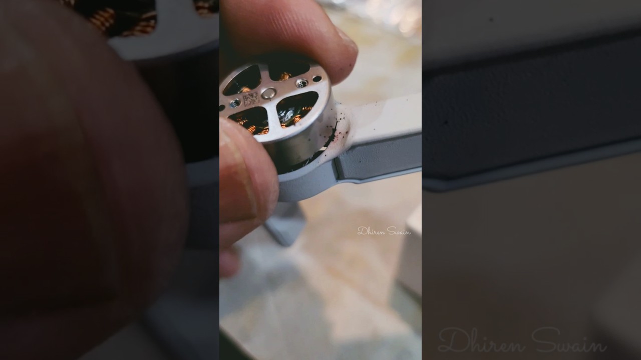 Sand in DJI MINI | Easy Solution | Remove sand from drone motors | DJI Mini | India