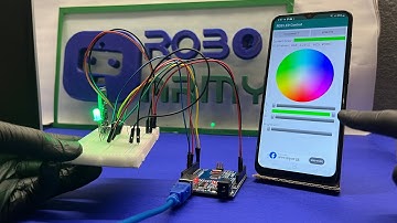 DIY Bluetooth RGB LED Controller | Color Picker App + Arduino!