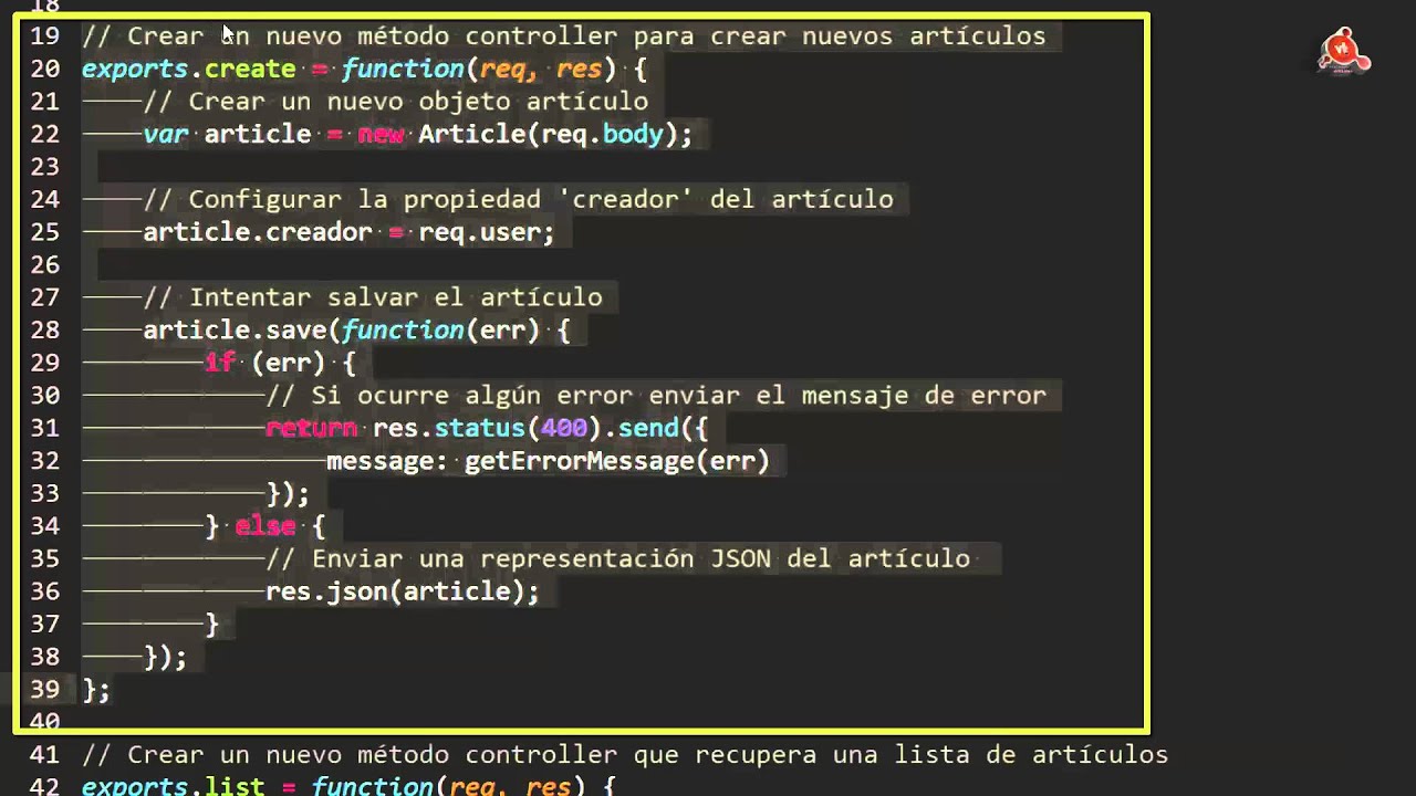86.- Curso de AngularJS. Crear el Controller Articles. - YouTube