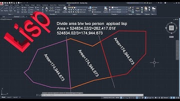 Divide Area in Equal Parts