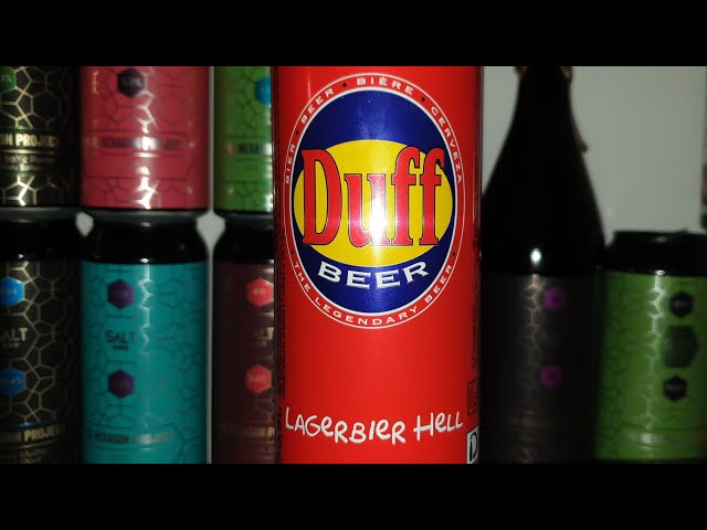 Duff Beer: Lagerbier Hell - YouTube