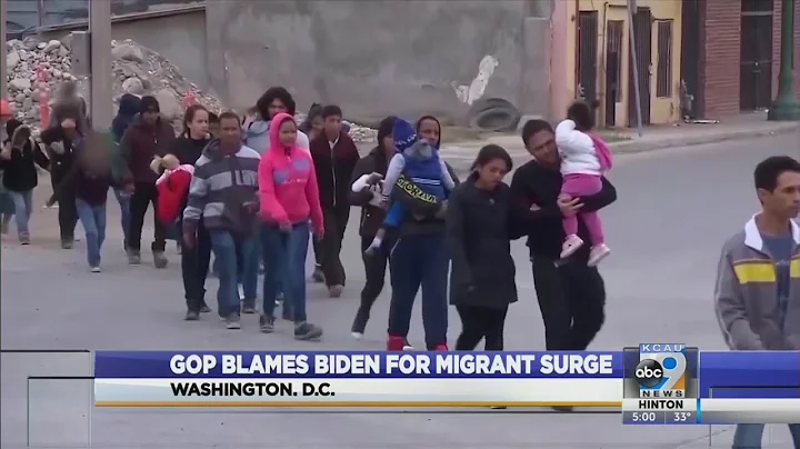 GOP blames Biden for migrant surge