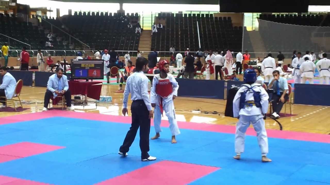 Mohammad Saleh Mauladdawilah (Red) 2nd Game Saudi Taekwondo Open ...