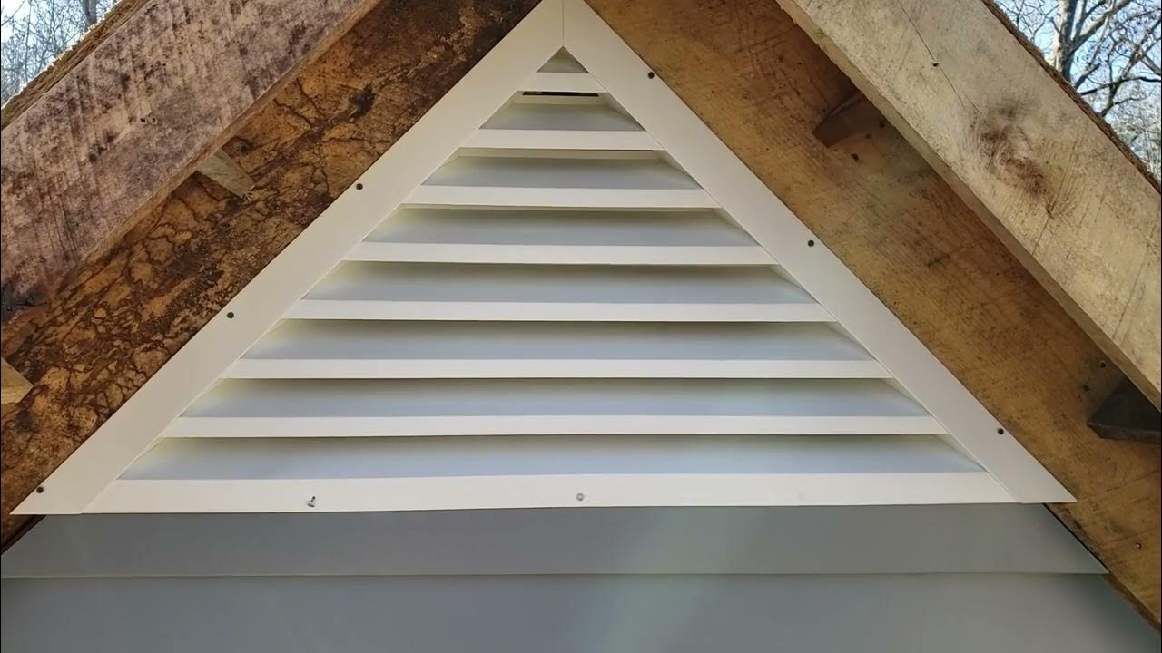 How Not To Install A Gable Vent YouTube