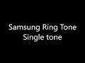 Samsung Ringtone Single Tone 