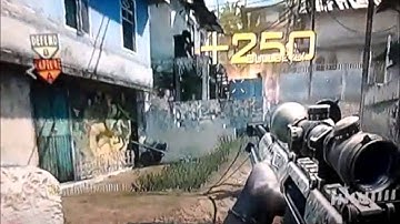 MW3 Throwing Knife Montage Part 2 - Sniping