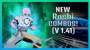 Roshi "214S" Combos! [DBFZ 1.41] 