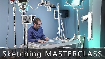 Architectural Sketching MASTERCLASS | 120 hours | all about sketching | 01