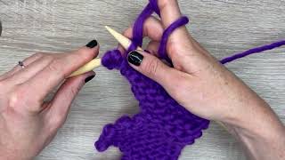 Decreasing stitches using SSK & K2tog