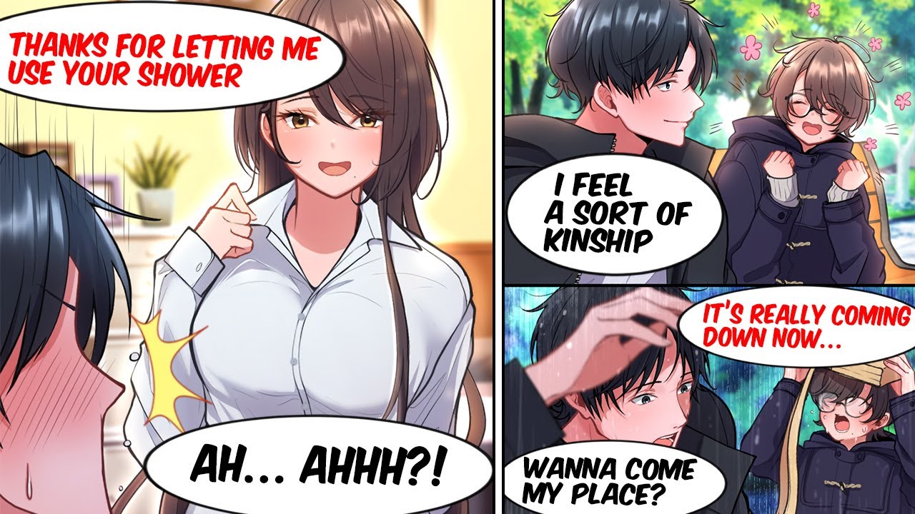 [Manga Dub] I Helped a Nerdy Guy… But When He Came Over, ‘He’ Turned Out to Be a Girl?! [RomCom]