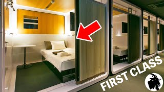 This is Japan's finest capsule hotel!! 😆💵 First Cabin Fukuoka 🇯🇵 screenshot 4