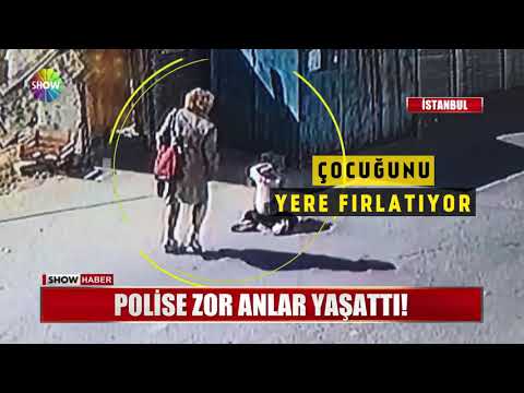 Polise Zor Anlar Yaşattı!