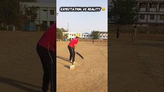 😱🏏 Expectation vs Reality in Cricket 😂 | Cricket Shorts | AB Cricinfo | Cricket Shots 🔥shivam zone
