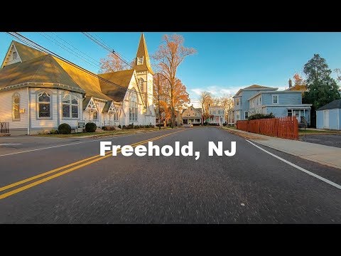 Freehold, New Jersey, USA (where The Singer Bruce Springsteen Grew Up)
