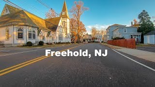 Freehold New Jersey USA where the singer Bruce Springsteen grew up