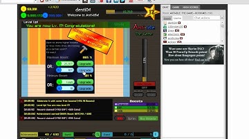 Anti idle hack on kongregate!!!!