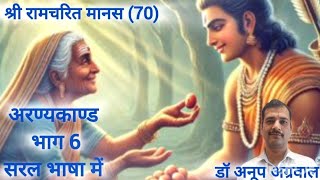 अरण्यकाण्ड भाग 6 (सीताजी के वियोग में रास्ते में श्रीराम का विलाप और  कबंध राक्षस का वध)