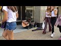 #HOMELESS Bloke SURPRISES PEOPLE & STUNS CROWD You’ll Be Stunned    (behind camera)  #meme