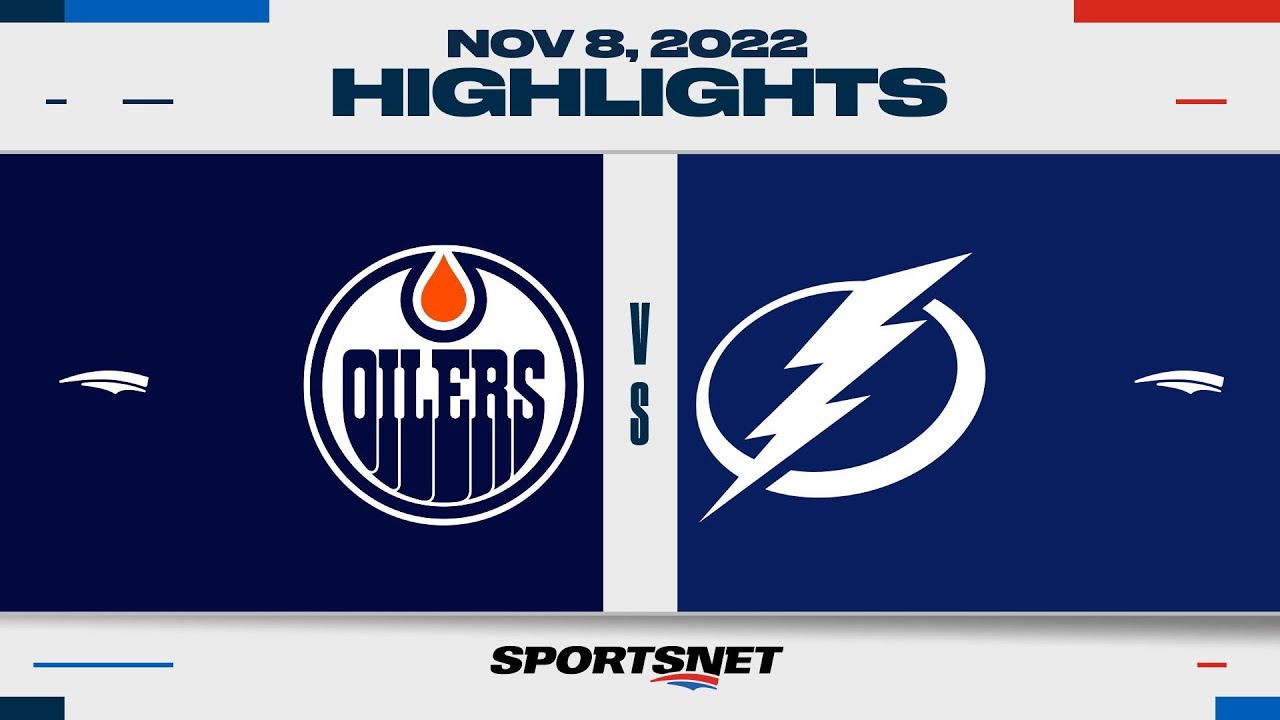 Edmonton Oilers - Tampa Bay Lightning - Nov 8, 2022