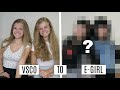 VSCO to E-Girl Transformation Challenge ~ Jacy and Kacy