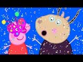 Easy sketch of Peppa and her friend step by step