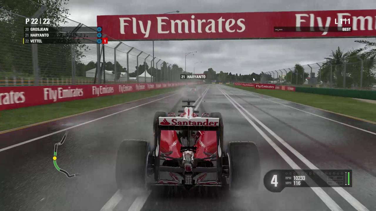 F1 2016 Ultra Settings Benchmark