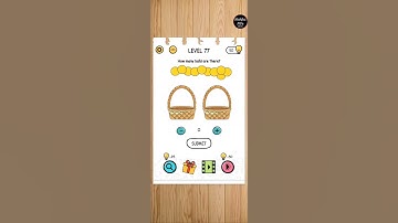 Brain test level 77 || Ready to test ? 🎮🎮 || walkthrough, Android, IOS gameplay || mahfuz fifa