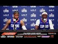 Paul George & Reggie Jackson LA Clippers 2021 Media Day Press Conference | LA Clippers