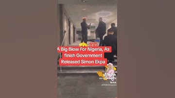 Big blow for NIGERIA as Simon Ekpa is Released #makeitmakesensenow #simonekpa @simonekpa #ipob