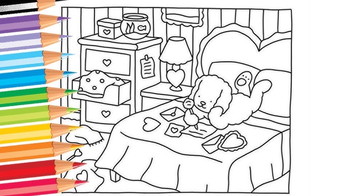 Boobiegoods coloriange, Coloring Pages 3 