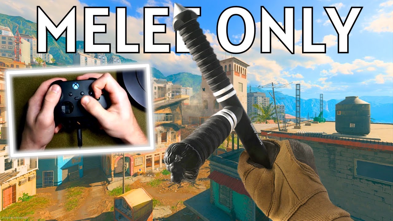 Warzone, but I'm a Melee Only Player - YouTube