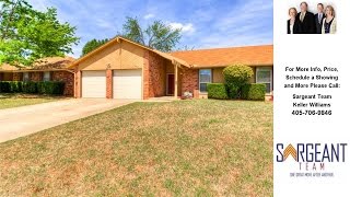 8917 NW 83rd Street, Oklahoma City, OK Presented by Sargeant Team.